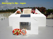 Babu John - Cremation site and memorial to Cheddi & Janet Jagan